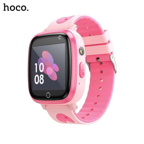 1C Hoco Y100 Smart Watch Kids Pink iShine Trade T/A Boltify Limited