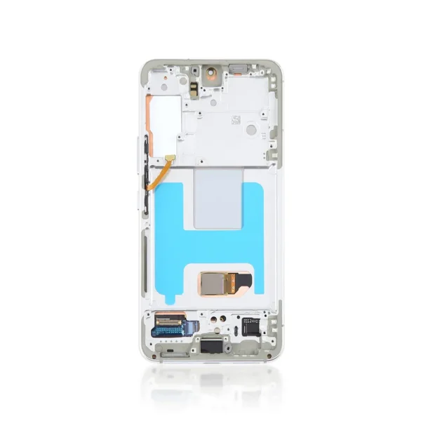 Genuine LCD Screen For Samsung Galaxy S22 5G S901B With Frame White