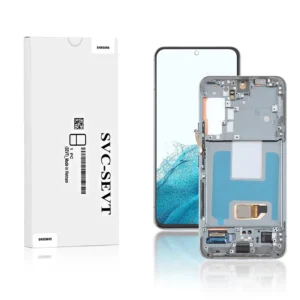 Genuine LCD Screen For Samsung Galaxy S22 5G S901B With Frame Green