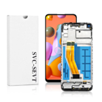 Genuine LCD Screen for Samsung Galaxy A11 (A115F) With Frame and Touchpad - Black (GH81-18760A)