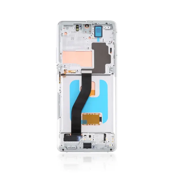 Genuine LCD Screen For Samsung Galaxy S21 Ultra 5G G998B With Frame Phantom Silver
