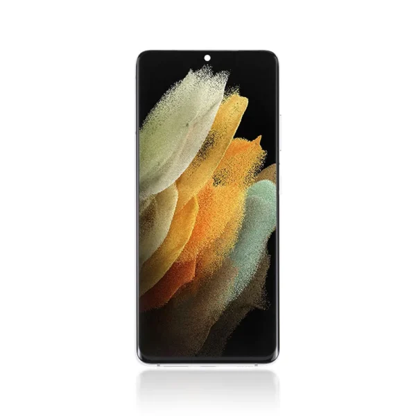 Genuine LCD Screen For Samsung Galaxy S21 Ultra 5G G998B With Frame Phantom Silver