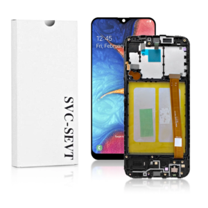 Genuine LCD Screen For Samsung Galaxy A20e (A202) With Frame and Touchpad - Black  (GH82-20186A)