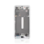 Genuine LCD Screen For Samsung Galaxy S21 FE 5G G990B With Frame White