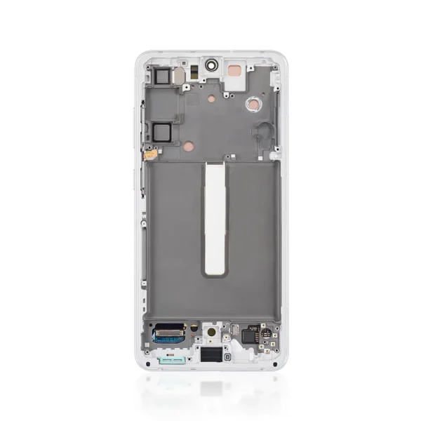 Genuine LCD Screen For Samsung Galaxy S21 FE 5G G990B With Frame White