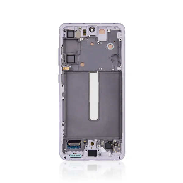 Genuine LCD Screen For Samsung Galaxy S21 FE 5G G990B With Frame Lavender