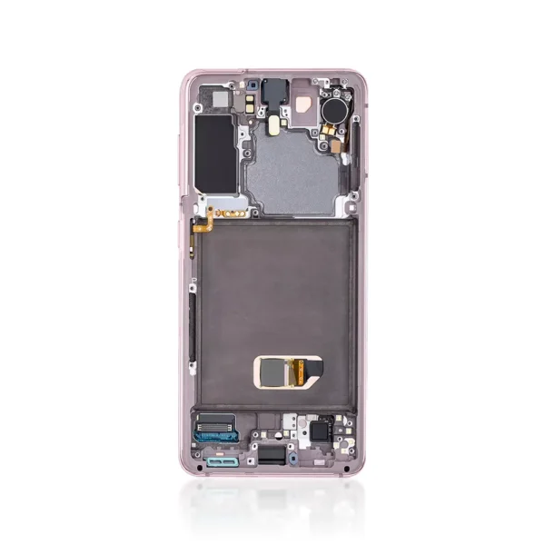 Genuine LCD Screen For Samsung Galaxy S21 5G G991B With Frame Phantom Violet