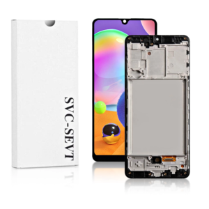 Genuine LCD Screen for Samsung Galaxy A31 (A315) With Frame and Touchpad - Black  (GH82-22905A)