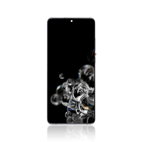 Genuine LCD Screen For Samsung Galaxy S20 Ultra 5G G988B With Frame Cosmic Grey