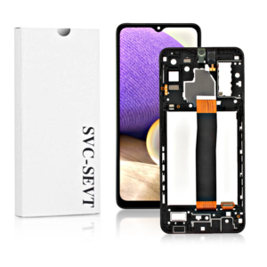 Genuine LCD Screen For Samsung Galaxy A32 5G (A326) With Frame and Touchpad - Black  (GH82-25121A)