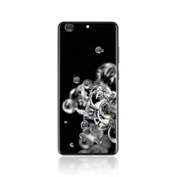 Genuine LCD Screen For Samsung Galaxy S20 Ultra 5G G988B With Frame Cosmic Black