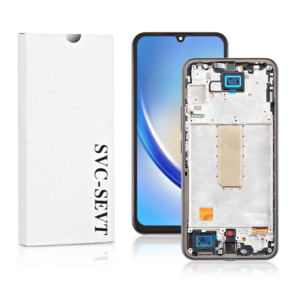 Genuine LCD Screen For Samsung Galaxy A34 5G (A346B) With Frame and Touchpad - Black  (GH82-31201A)