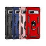 Slim Shockproof Ring Armor Stand Phone Cover Case for Google Pixel 8