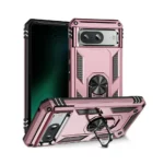 Slim Shockproof Ring Armor Stand Phone Cover Case for Google Pixel 8 - 3