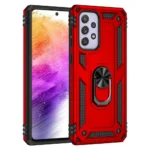 Slim Shockproof Ring Armor Stand Phone Case for Samsung Galaxy A73 (A736B) - 2