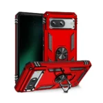 Slim Shockproof Ring Armor Stand Phone Cover Case for Google Pixel 8 - 2