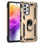 Slim Shockproof Ring Armor Stand Phone Case for Samsung Galaxy A73 (A736B) - 4