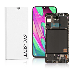 Genuine LCD Screen For Samsung Galaxy A40 (A405) With Frame and Touchpad - Black  (GH82-19672A)