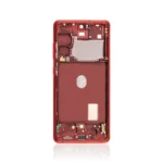 220B Genuine LCD Screen For Samsung Galaxy S20 FE 5G G781B With Frame Red