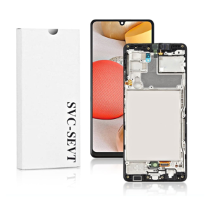 Genuine LCD Screen for Samsung Galaxy A42 5G (A426) with Frame and Touchpad - Black  (GH82-24375A)