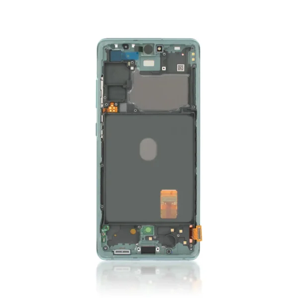 223C Genuine LCD Screen For Samsung Galaxy S20 FE 5G G781B With Frame Cloud Mint