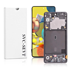 Genuine LCD Screen For Samsung Galaxy A51 5G (A516) With Frame and Touchpad - Black  (GH82-23100A)