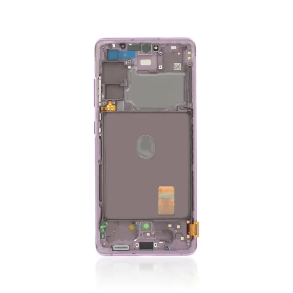 224B Genuine LCD Screen For Samsung Galaxy S20 FE 5G G781B With Frame Cloud Lavender