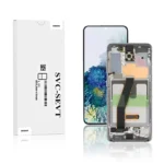 Genuine LCD Screen For Samsung Galaxy S20 4G/5G (G980F / G981F) With Frame and Touchpad - Cloud White (GH82-22123B)