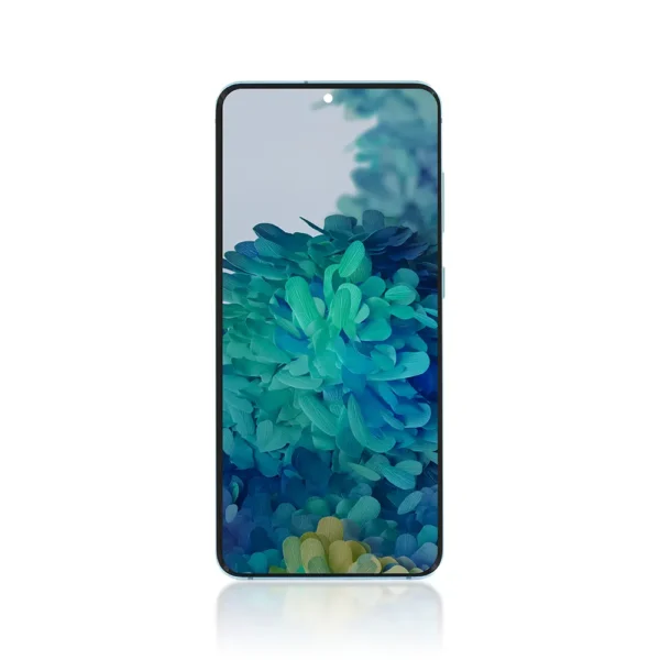 227C Genuine LCD Screen For Samsung Galaxy S20 4G 5G G980F G981F With Frame Cloud Blue