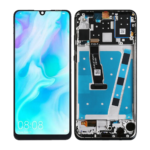 Replacement LCD Screen Display Touch and Digitizer Assembly for Huawei P30 Lite Black - With Frame 3