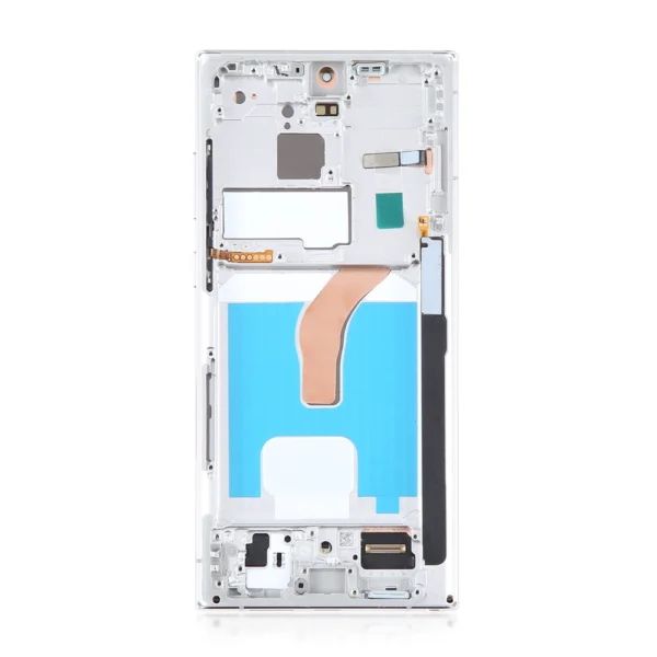 Replacement OLED LCD Screen For Samsung Galaxy S22 Ultra (S908B) - With Frame - Image 7