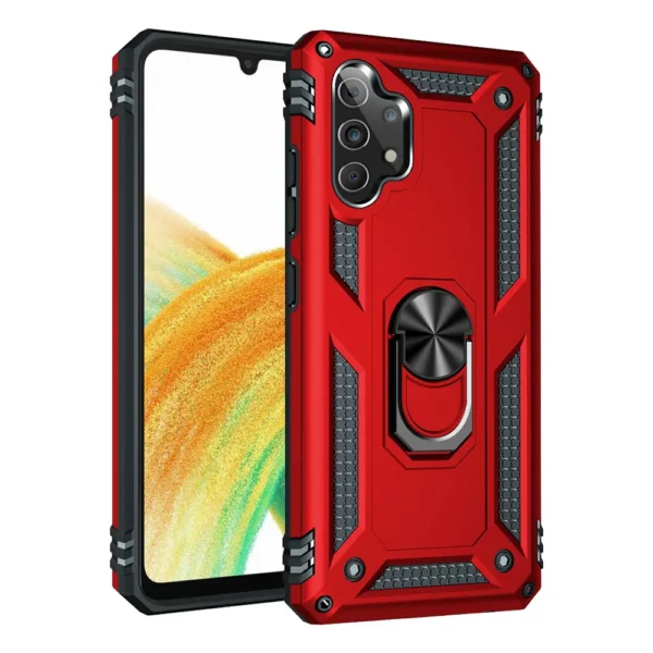 22D Slim Shockproof Ring Armor Stand Phone Case for Samsung Galaxy A13 4G A135F