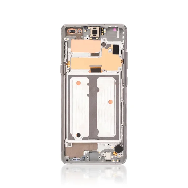 236B Genuine LCD Screen For Samsung Galaxy S10 5G G977B With Frame Crown Silver