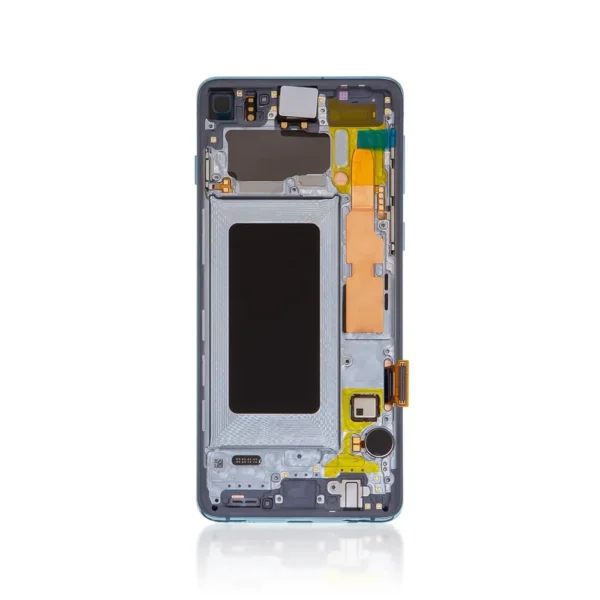 238B Genuine LCD Screen For Samsung Galaxy S10 G973B With Frame Prism Blue