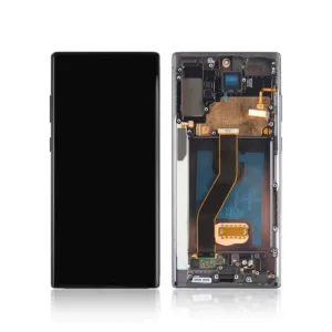 Genuine LCD Screen For Samsung Galaxy Note 10 Plus (N975) With Frame & Touchpad - Black (Pull Out)