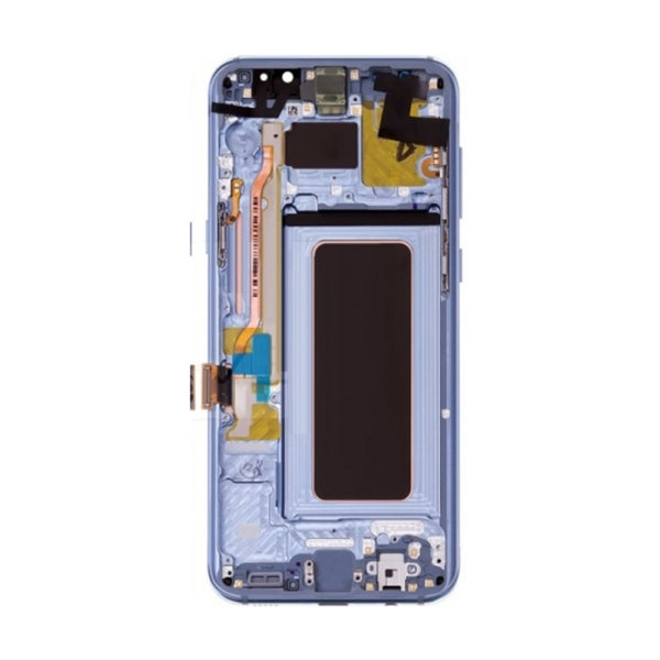 23B Premium A LCD Screen For Samsung Galaxy S8 Plus G955 Blue With Frame iShine Trade T/A Boltify Limited