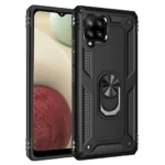 23B Slim Shockproof Ring Armor Stand Phone Case for Samsung Galaxy A12 A125F