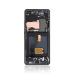 243B Pull Out A Grade Replacement LCD Screen For Samsung Galaxy S21 Ultra 5G G998B With Frame Black