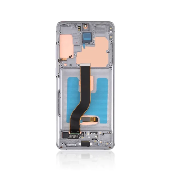 244B Genuine LCD Screen For Samsung Galaxy S20 Plus 5G G986F With Frame Cosmic Grey