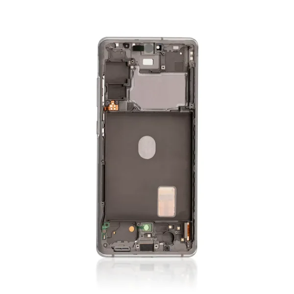 245B Genuine LCD Screen For Samsung Galaxy S20 FE 5G G781B With Frame Cloud White