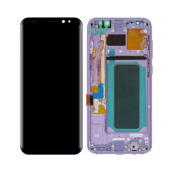 Premium A+ LCD Screen For Samsung Galaxy S8 Plus (G955) Violet - With Frame