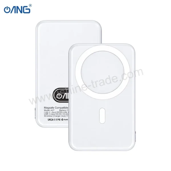 ANG A27 Magsafe Magnetic Wireless Charging 20W Power Bank 10000mAh - 2