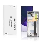 Genuine LCD Screen For Samsung Galaxy Note 20 Ultra 5G (N986B) With Frame & Touchpad - White (GH82-23597C)