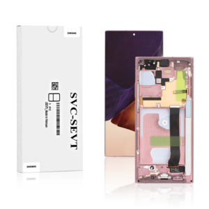 Genuine LCD Screen For Samsung Galaxy Note 20 Ultra 5G (N986B) With Frame and Touchpad - Bronze (GH82-23597D/GH82-31453D)