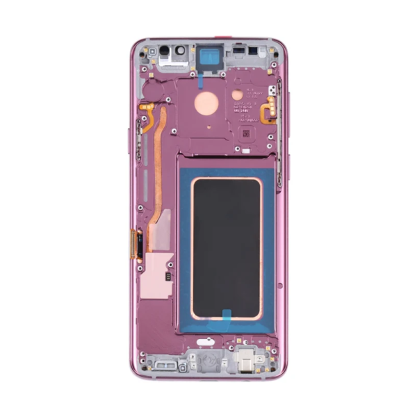 25B Premium A LCD Screen For Samsung Galaxy S9 G960 Purple With Frame iShine Trade T/A Boltify Limited