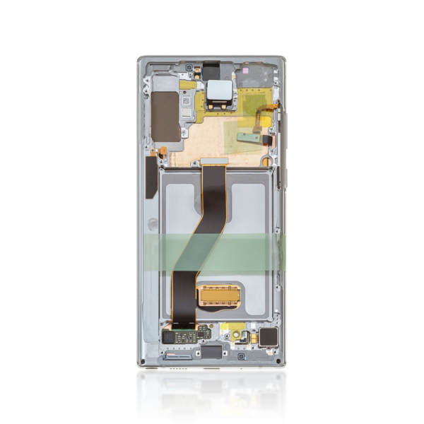 263B Genuine LCD Screen For Samsung Galaxy Note 10 Plus N975F With Frame White