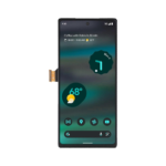 OLED LCD Screen Display Touch and Digitizer Assembly For Google Pixel 6A (G1AZG) - With Frame 1