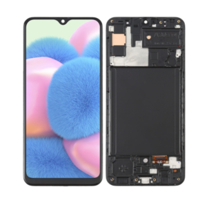 Replacement LCD Screen For Samsung Galaxy A30S (A307) - With Frame