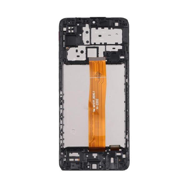27B Replacement LCD Screen For Samsung Galaxy M12 M127 Black With Frame iShine Trade T/A Boltify Limited