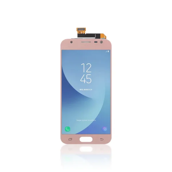 Genuine LCD Screen For Samsung Galaxy J3 2017 (J330F) No Frame - Pink (GH96-10991A) - 1